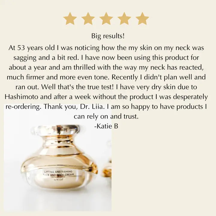 Lifting and Firming Skin Smoothing Cream For Face and Neck